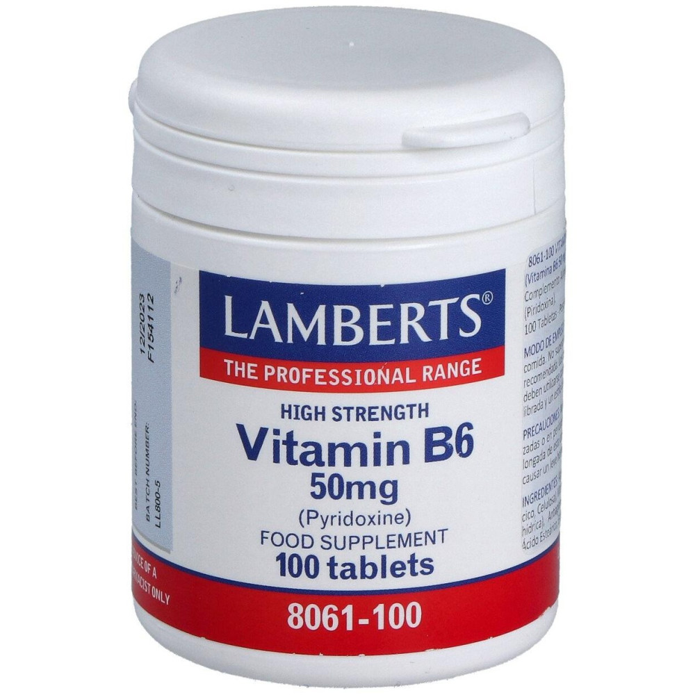 Vitamina B6 50 Mg. 100 Comp.