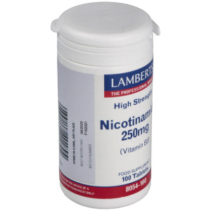 Lamberts Nicotinamida 250Mg Vitamina B3