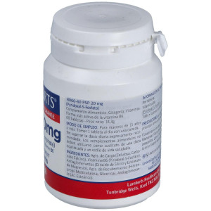 P5P 20Mg. Piridoxal-5-Fosfato 60Comp.