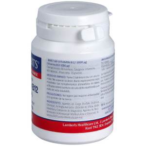 Lamberts Vitamina B12 1000 Mg 60Caps