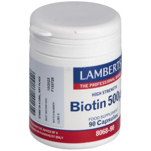 Lamberts Biotin 500Mg 90Cáps