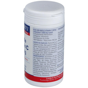 Lamberts Gentle Vitamina C 500Mg 100 Comprimidos
