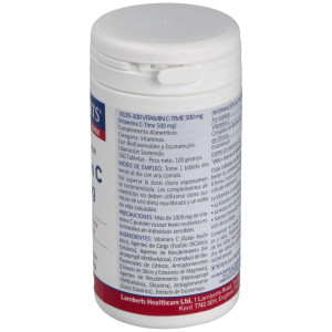 Vitamina C 500Mg Time De Lib. Sostenida 100 Comp.