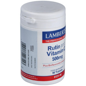 Lamberts Rutina Y Vitamina C 500Mg + Bioflavonoides 90 Comprimid