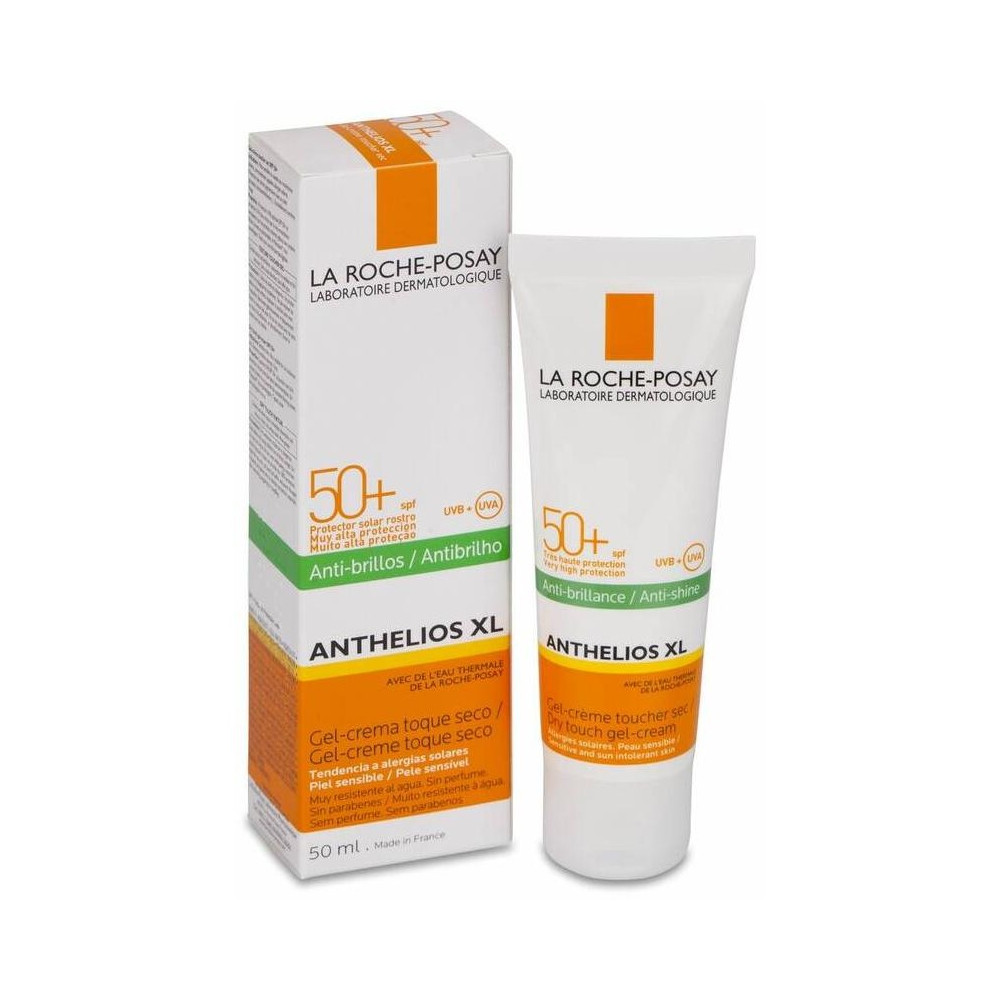 La Roche-Posay Anthelios Xl Spf 50+ Gel Crema Toque Seco, 50 Ml