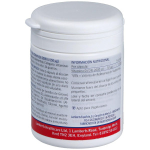 Lamberts Vit D3 2.000 Ui 120Caps