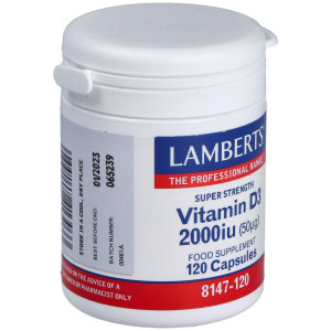 Lamberts Vit D3 2.000 Ui 120Caps