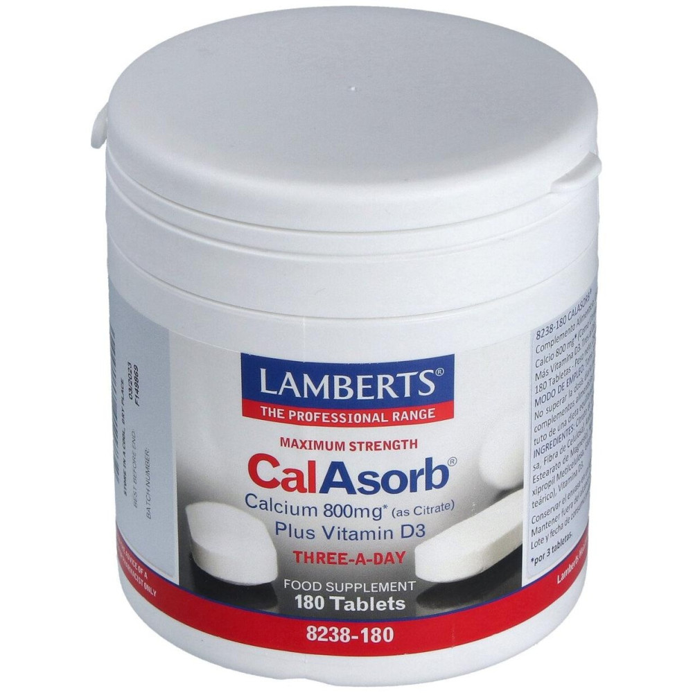 Calasorb Citrato De Calcio 800Mg.180Comp.