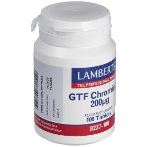 Lamberts Cromo Gtf 200Μg 100 Comprimidos