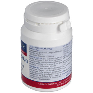 Lamberts Selenio 200Μg + Vitaminas A+C+E 100 Comprimidos