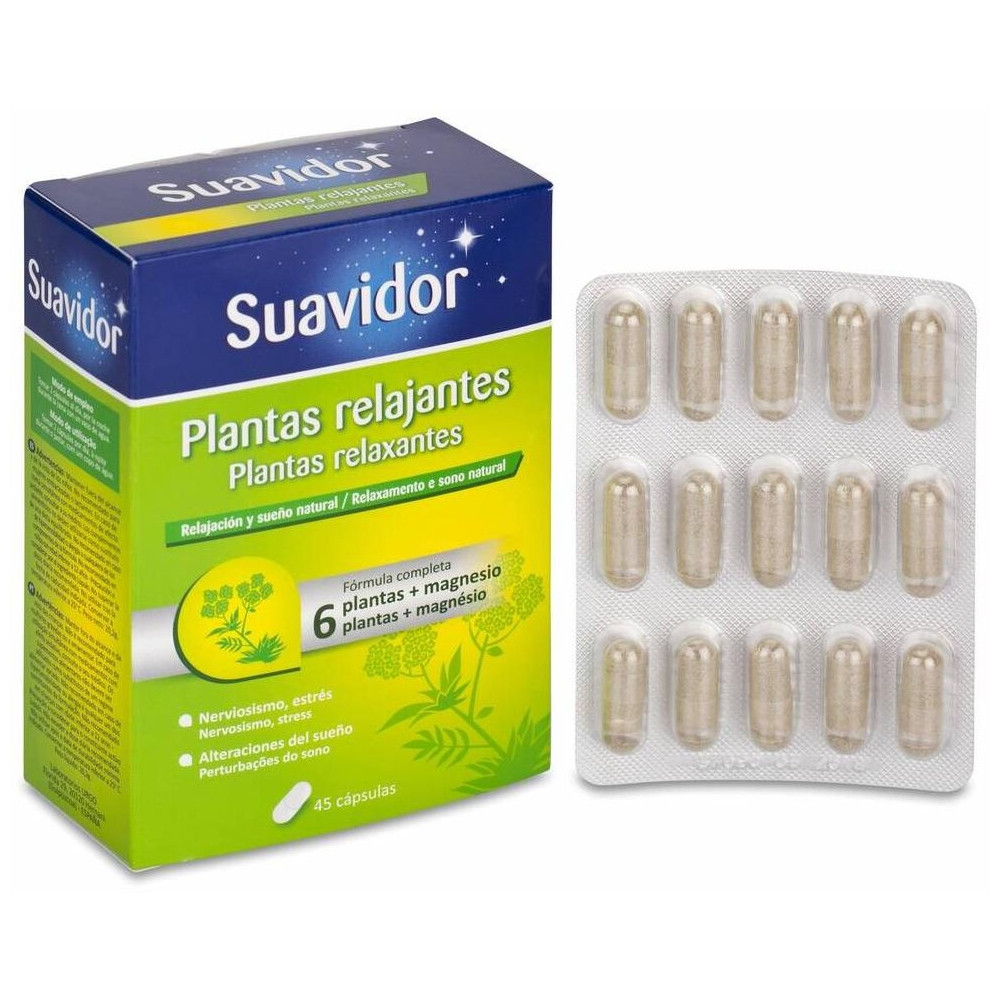 Suavidor Plantas Relajantes 45 Capsulas