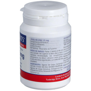 Zinc (Como Citrato) 15 Mg. 90Comp.