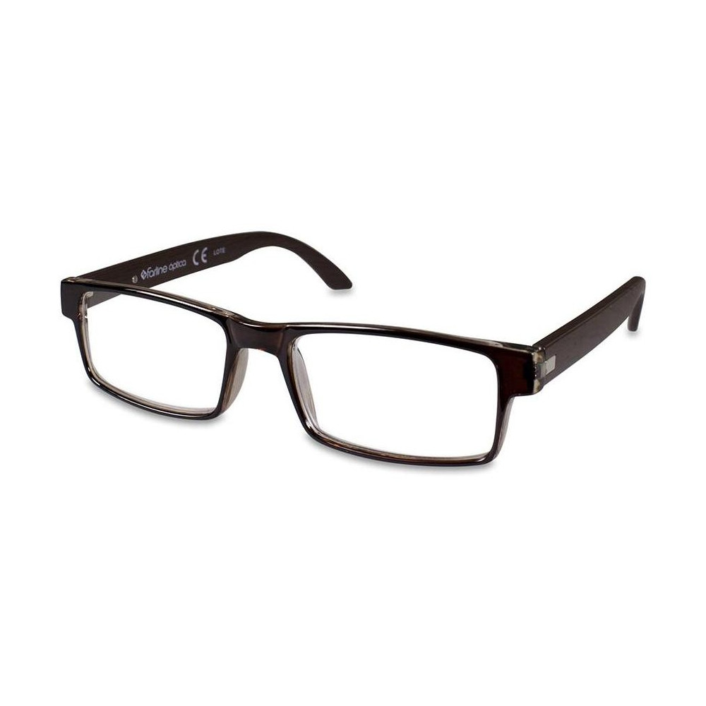 Farline Gafa Opt Dublín 1.5 Dioptrías Marrón, 1 Unidad