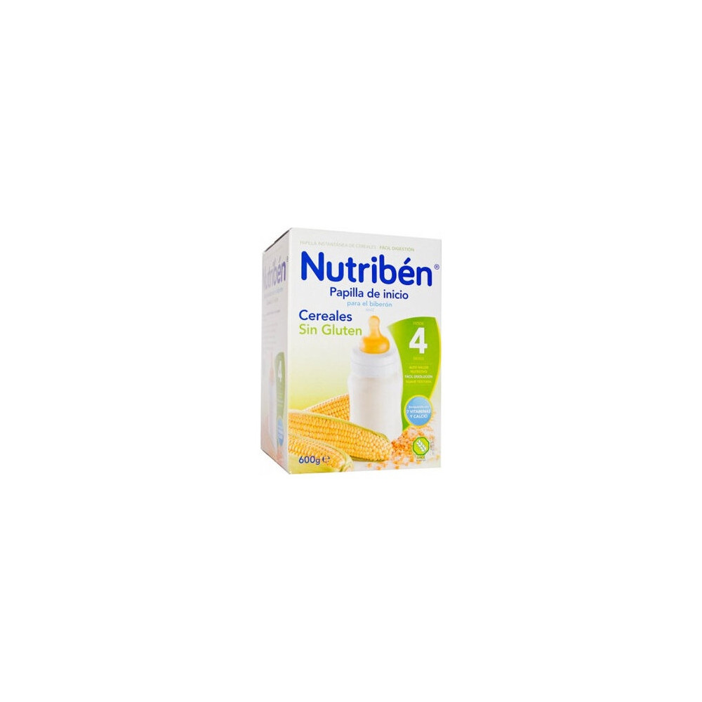 Nutribén® Papilla Inicio Biberón Sin Gluten 600G