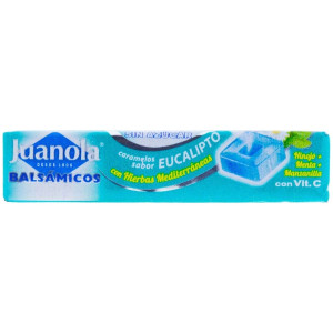 Juanola Caramelos Vitamina C Y Hierbas Mediterráneas Con Sabor Eucaliptus, 30 G