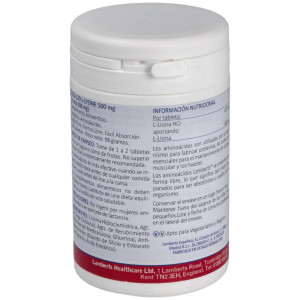 L-Lisina Hcl 1000Mg. 120Comp.