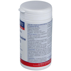 Lamberts L-Fenilalanina 500 Mg 60 Cápsulas