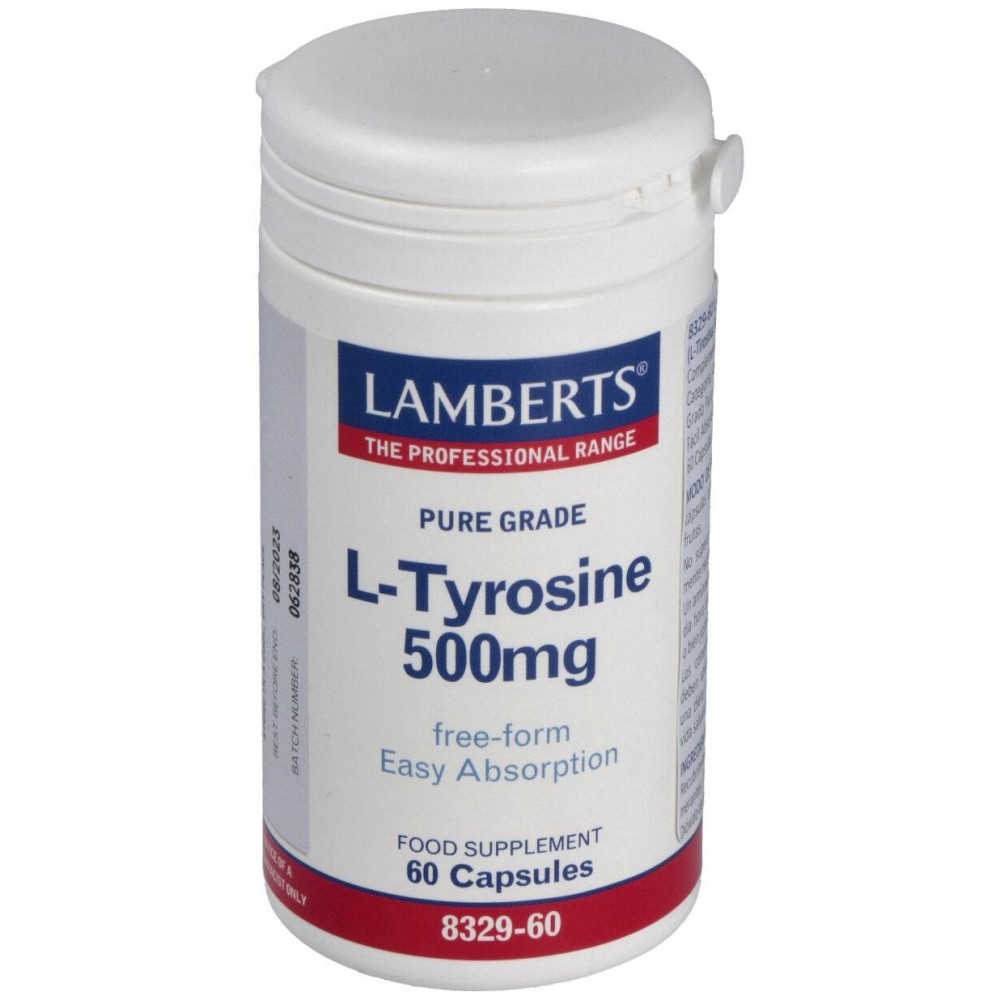 Lamberts Tirosina 500 Mg 60 Cap