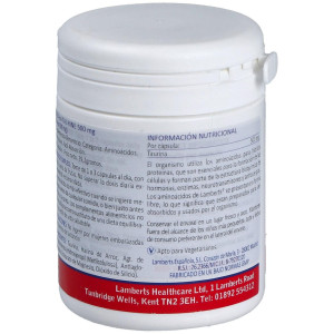 Taurina 500 Mg. 60 Cap.