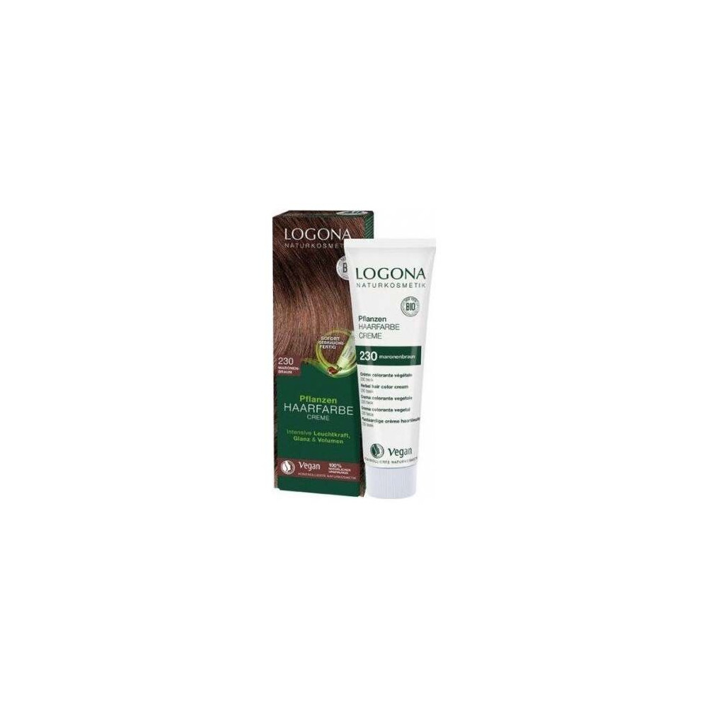 Logona Colorante Vegetal Crema 230 Chesnut Brown 150Ml