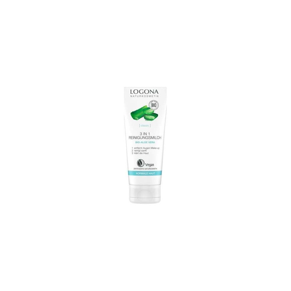 Logona Leche Limpiadora 3 En 1 Aloe Vera 100Ml