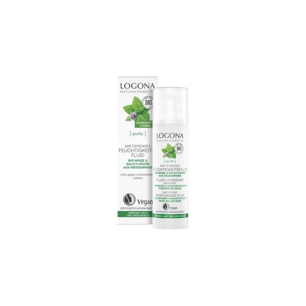 Fluido Hidratante Matificante Menta 30Ml.