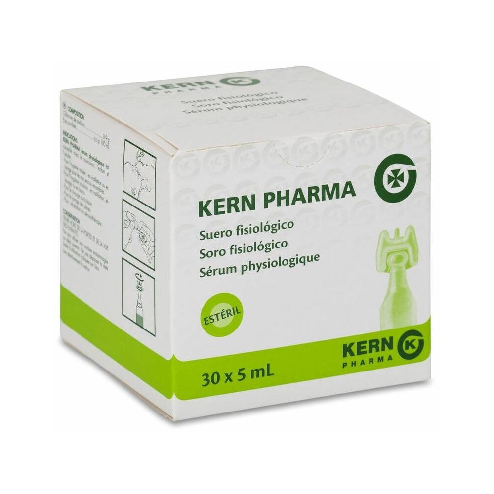 Kern Pharma Suero Fisiológico Estéril Monodosis 5Ml X 30Uds