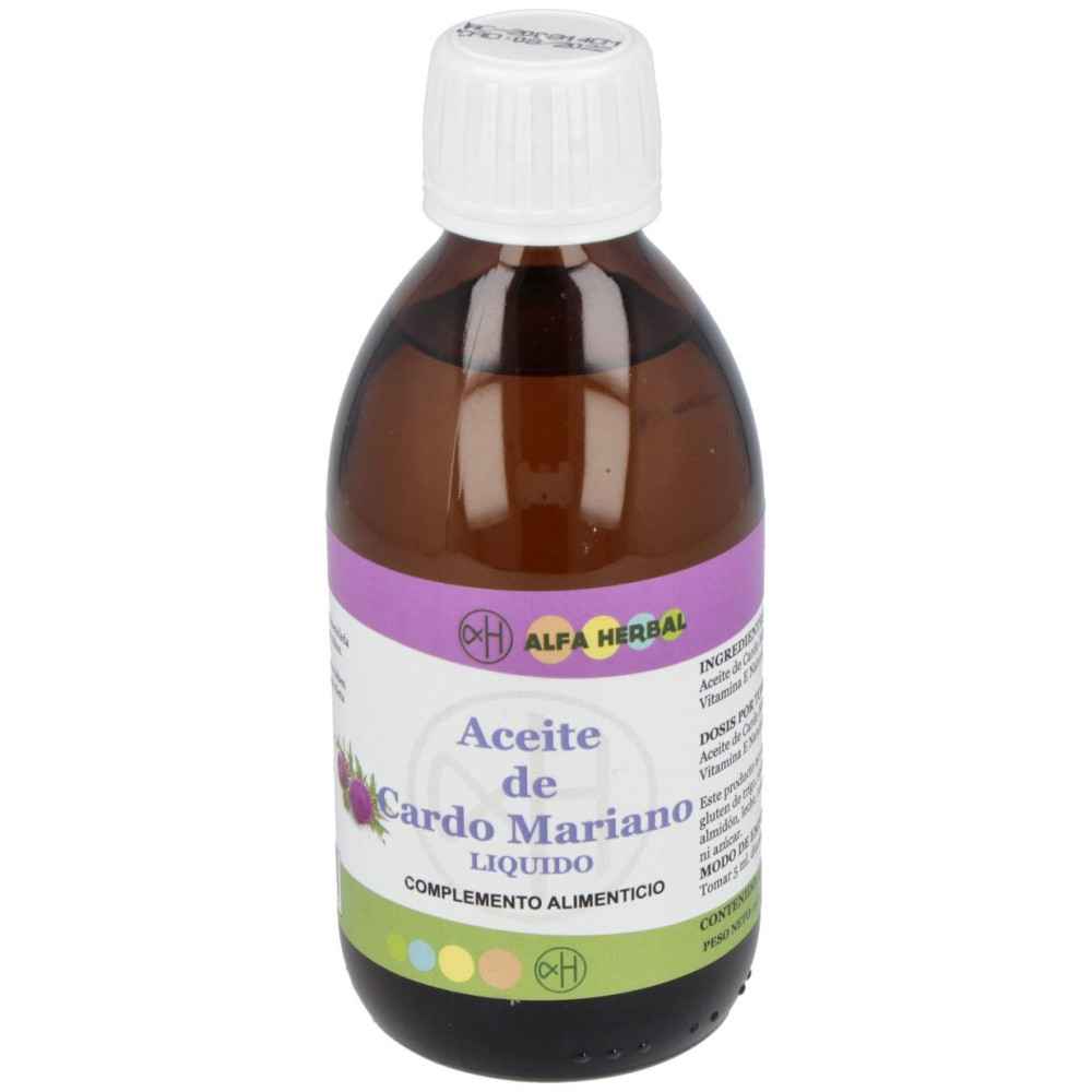 Alfa Herbal Aceite De Cardo Mariano 250Ml