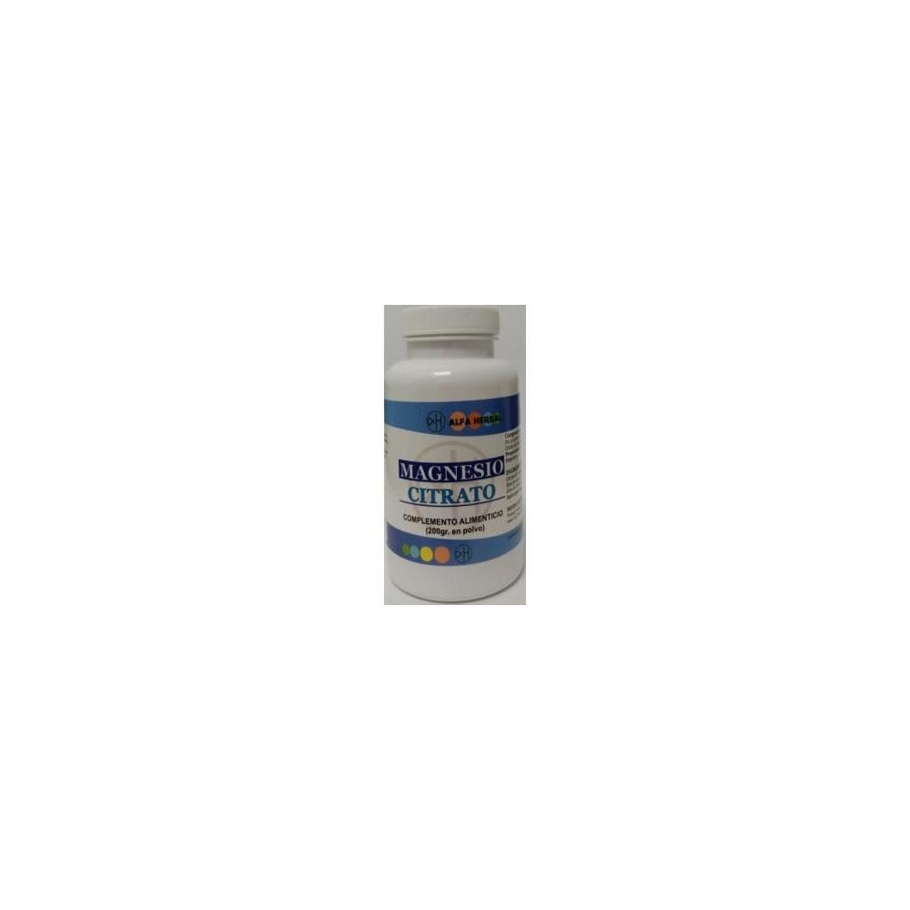 Alfa Herbal Magnesio Citrato Polvo 200G