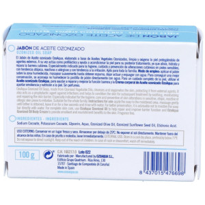 Ozoaqua Jabón De Ozono En Pastilla, 100 G