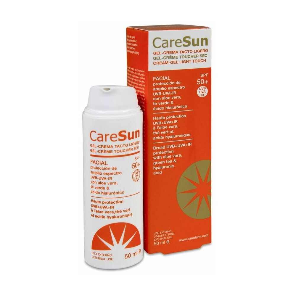 Caresun Gel Crema Tacto Ligero Facial Spf 50+, 50 Ml