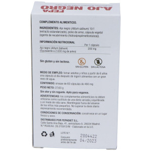 Fepa-Ajo Negro 2000Mg. 60Cap.