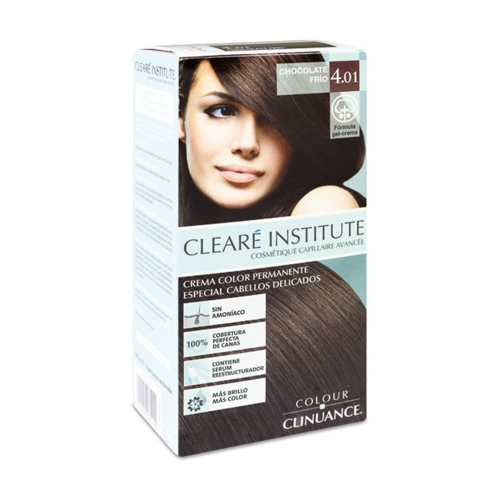 Colour Clinuance Cabellos Delicados 4.01-Chocolate Frio 1 U