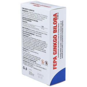 Fepa-Ginkgo Biloba 50:1 12.500Mg. 30Cap.