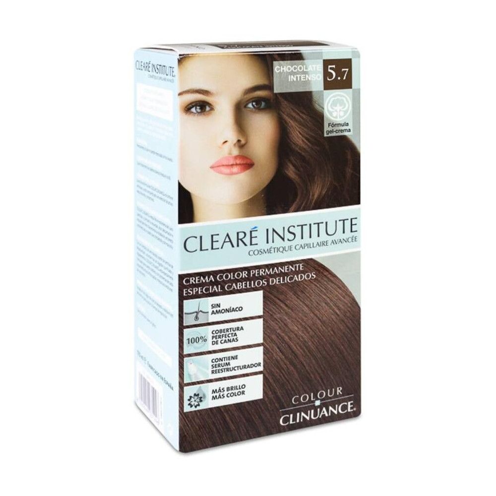 Cleare Institute Colour Clinuance Tinte Permanente 57 Chocolate Intenso 170Ml