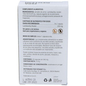 Fepadiet Reuteri Gastroresistentes 40Caps