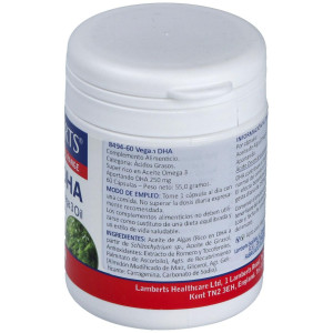 Lamberts Dha Vegano 60 Cápsulas De 250Mg
