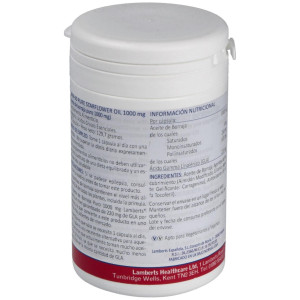 Aceite De Borraja Puro 1000Mg(High Gla215Mg)90Cap.