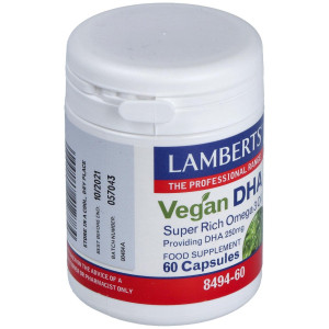 Lamberts Dha Vegano 60 Cápsulas De 250Mg