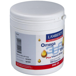 Lamberts Omega 3_ 6_ 9+ Vitamina D3 120Caps