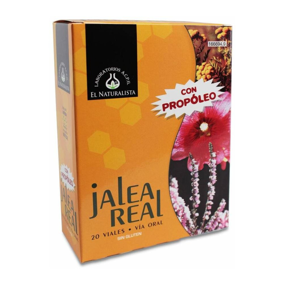 El Naturalista Jalea Real Con Propóleo 20 Viales