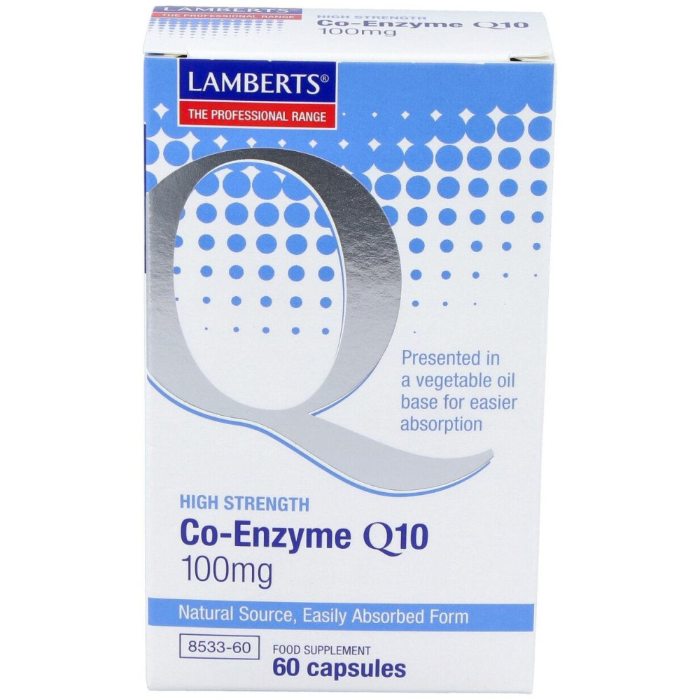 Lamberts Coenzima Q10 100Mg 60 Cáps.
