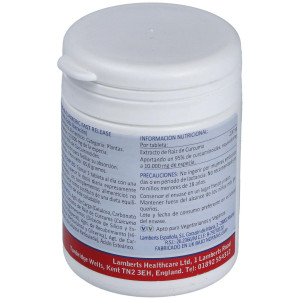 Lamberts Cúrcuma De Liberación Rápida 60 Tabs