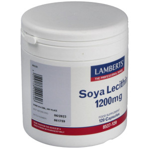 Lecitina De Soja 1200 Mg. 120 Cap.