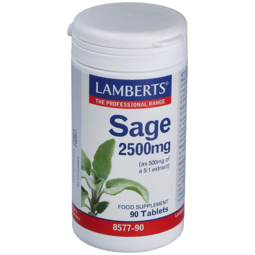Lamberts Salvia 2500Mg 90Cáps