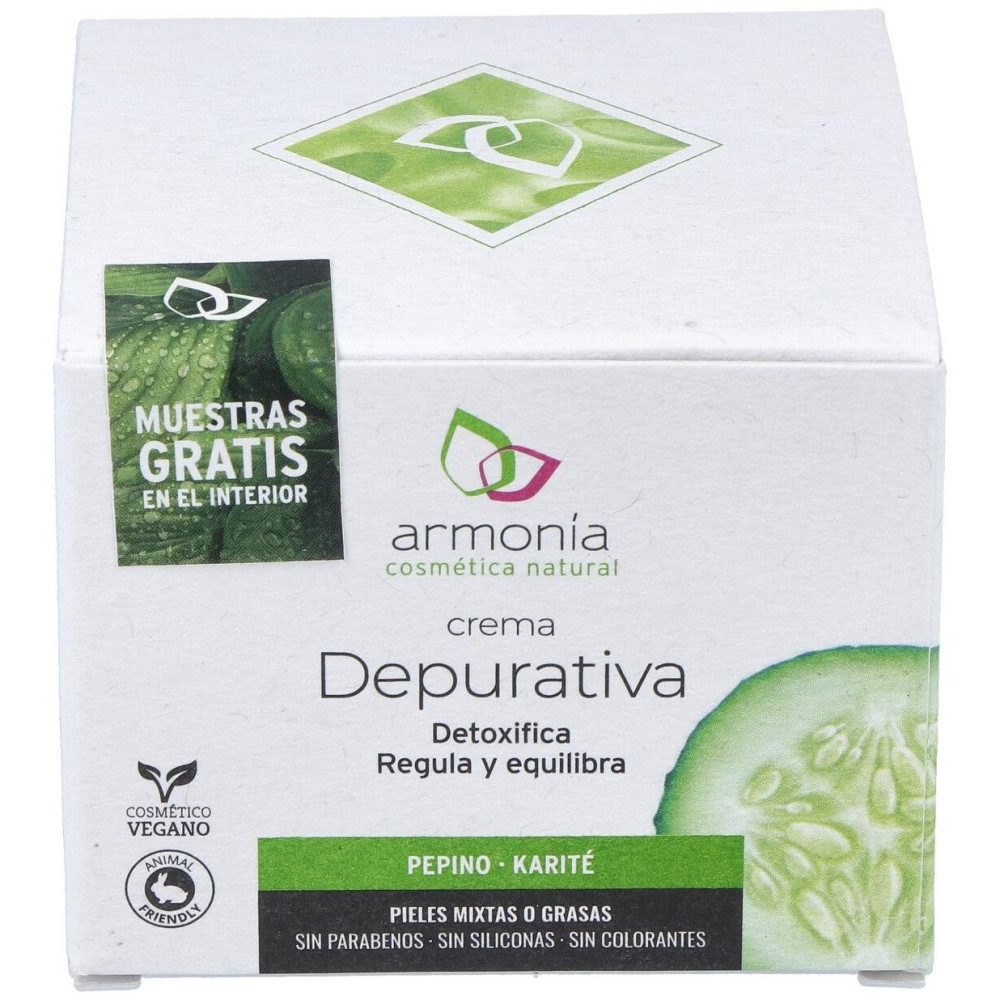 Armonia Crema Facial Pepino Depurativa 50Ml