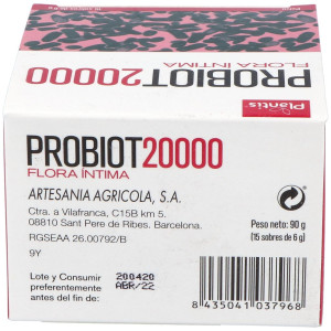 Plantis Probiot 20000 F.Intima 15 Sobres 6G