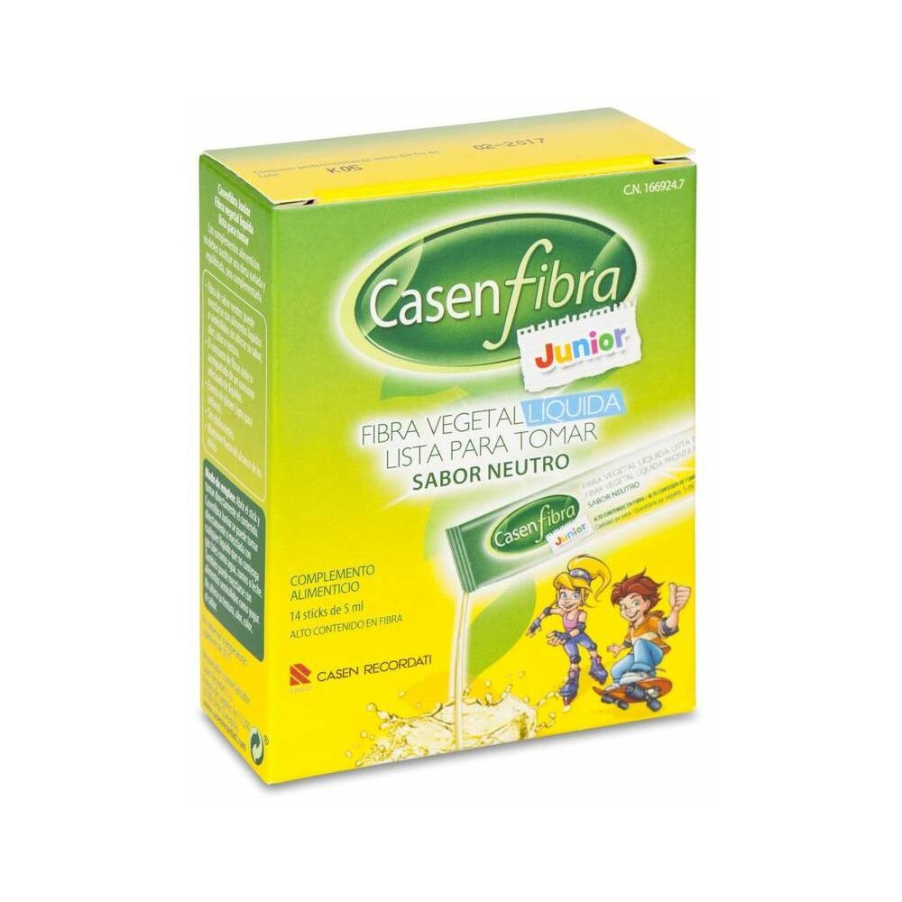 Casenfibra Junior Fibra Vegetal Líquida 14 Sobres