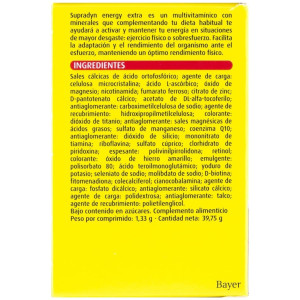 Supradyn Energy Extra 30 Comprimidos