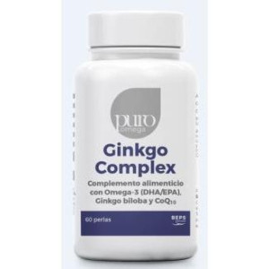 Puro Omega Ginkgo Complex Dha/Epa Q10 60Perlas